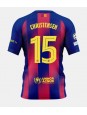 Barcelona Andreas Christensen #15 Replika Hemmakläder 2025-26 Kortärmad